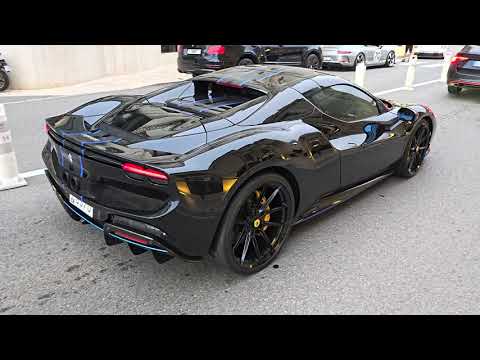 Ferrari 296 GTS with Novitec Rosso exhaust