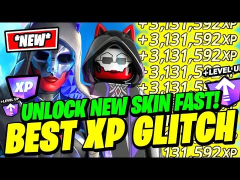 How to EASILY Earn Account Levels BEST XP GLITCH and Unlock FELINA For Free - Fortnite Earn XP