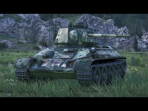 World of Tanks - T-34 - 5 Kills 3,4K Damage (Lakeville)