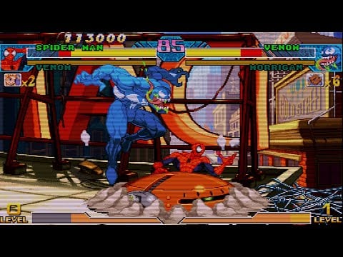 Marvel vs. Capcom: Clash of Super Heroes Gameplay (PC UHD) [4K60FPS]