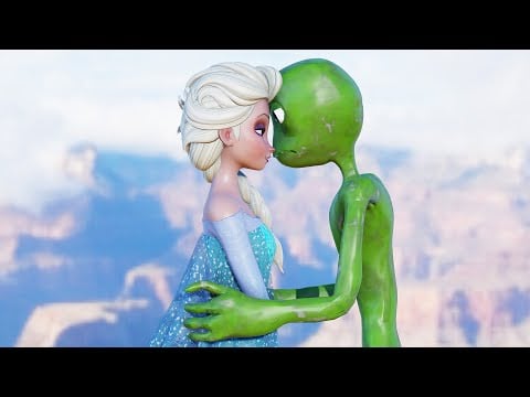 Dame tu Cosita and Frozen Elsa - Friendzone??!!!