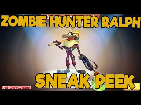 ZOMBIE HUNTER RALPH SNEAK PEEK AND INFO - LOONEY TUNES WORLD OF MAYHEM