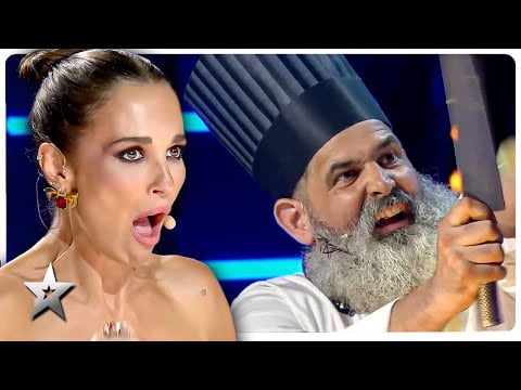 Psycho Chef TERRIFIES The Judges on Spain&#39;s Got Talent!