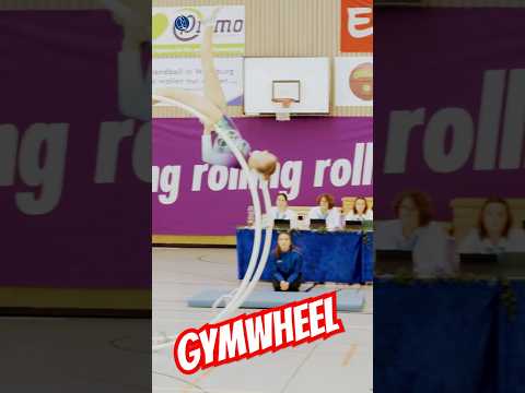 German Championships 2023 in #Gymwheel Jennifer Koy #gymnastice #sports #acrobatics