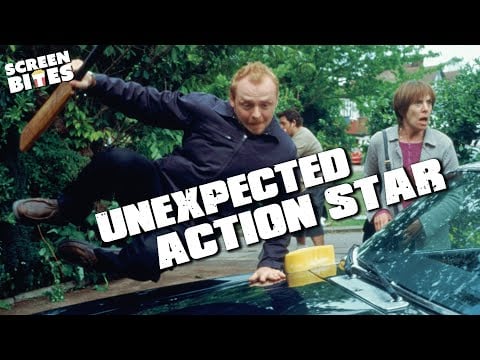 Simon Pegg Being An Unexpected Action Star | The Cornetto Trilogy | Screen Bites