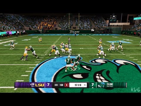 EA SPORTS College Football 25 - LSU Tigers vs Tulane Green Wave - Gameplay (PS5 UHD) [4K60FPS]