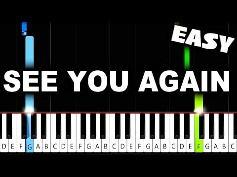 Tyler, The Creator - See You Again ft. Kali Uchis - EASY Piano Tutorial