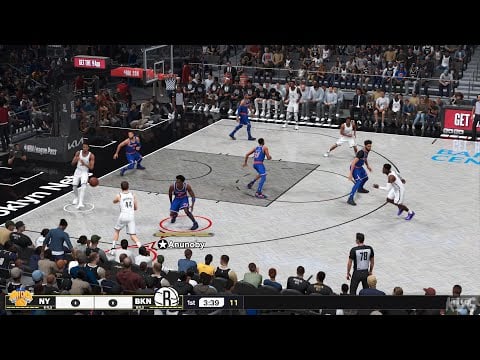 NBA 2K25 - New York Knicks vs Brooklyn Nets - Gameplay (PS5 UHD) [4K60FPS]