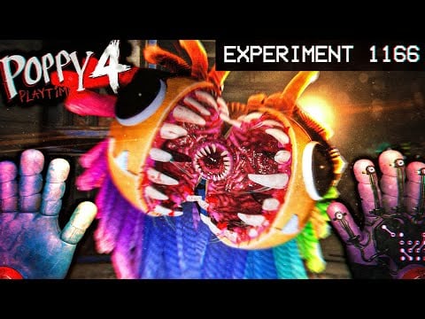 CHAPTER 4 Reveal &amp; EXPERIMENT 1166! | Poppy Playtime [Chapter 4 Reaction &amp; Secrets] Analysis