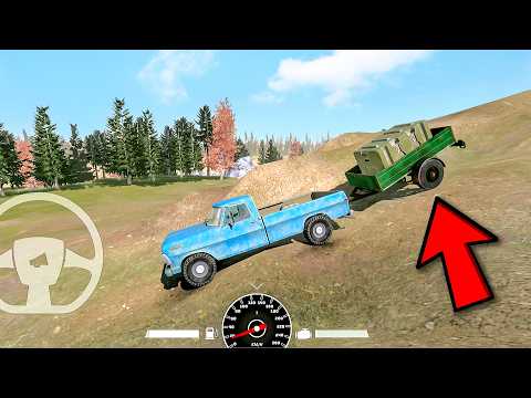 Offroad Masters 4x4 Simulator: Can a Classic Pickup Survive Rivers, Mud, and Heavy Cargo?