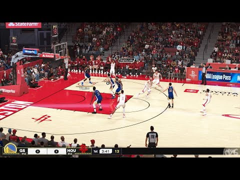 NBA 2K25 - Golden State Warriors vs Houston Rockets - Gameplay (PS5 UHD) [4K60FPS]