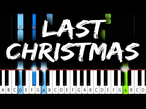 Wham! - Last Christmas - Piano Tutorial