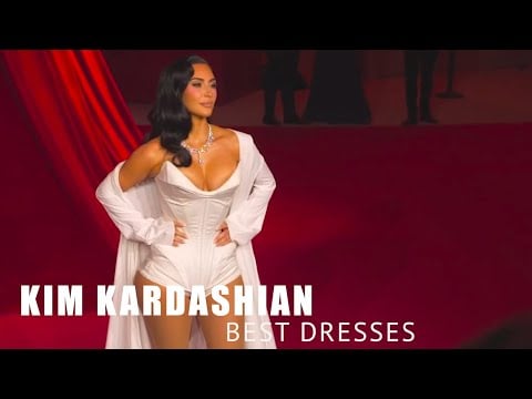 Best dressed KIM KARDASHIAN Fashion Moments - 4K