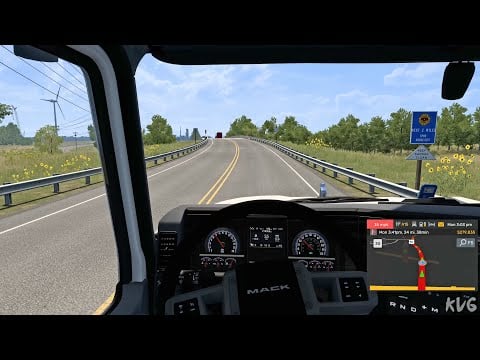 American Truck Simulator - Emporia to Dodge City - Kansas Gameplay (PC UHD) [4K60FPS]