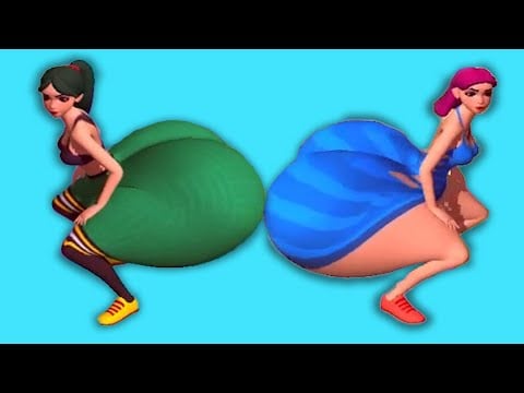 Twerk Race 3d - Gameplay Walkthrough - All Levels (IOS, Android)