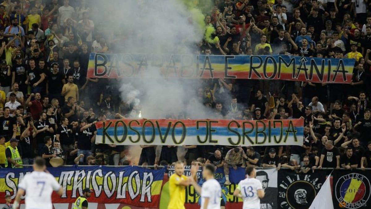 Kosovo fined for fan misconduct in 3-0 defeat by Romania