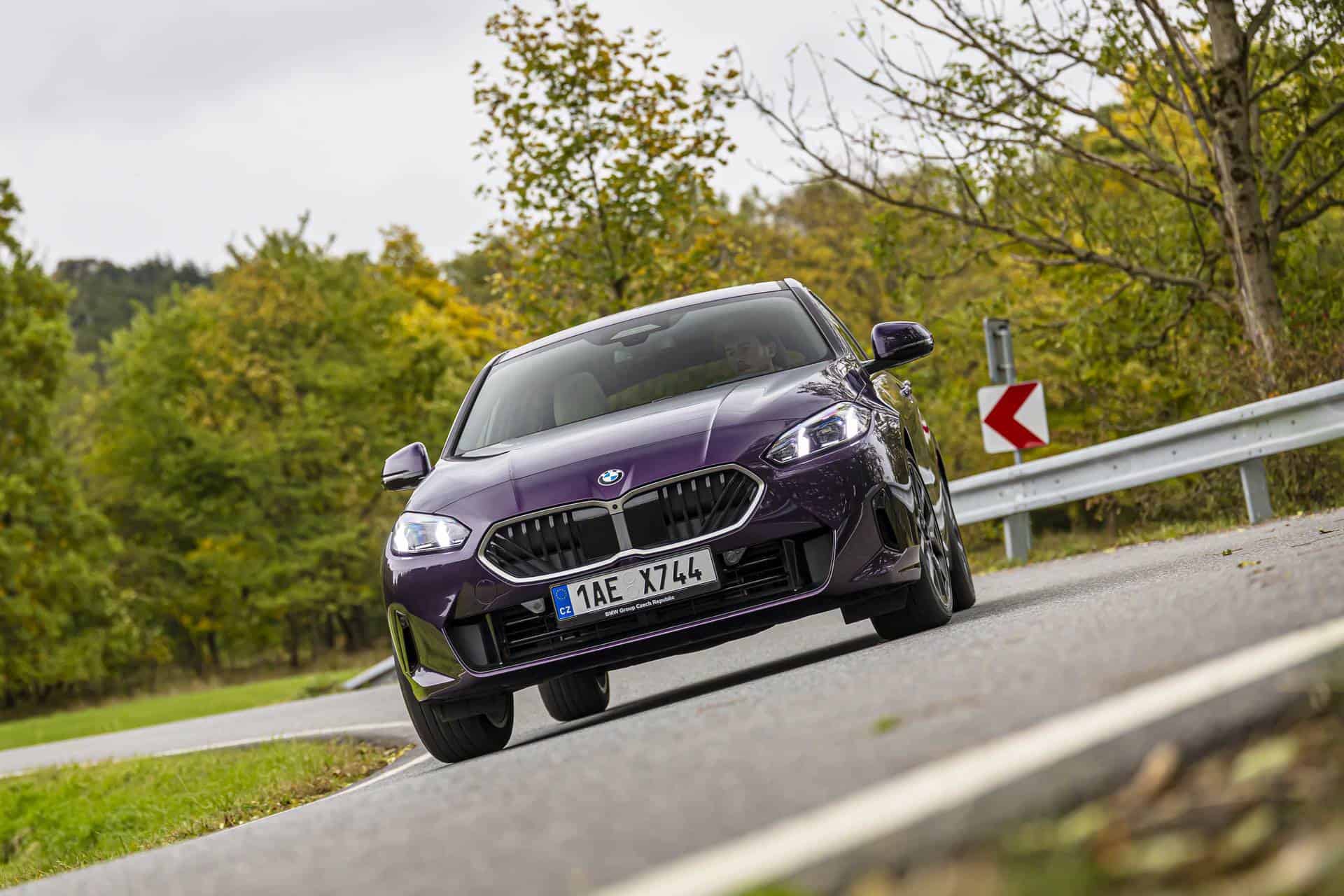 A Bold New Look for the BMW 1 Series (F70) in Thundernight Metallic