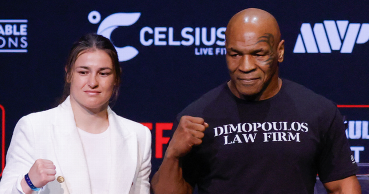 Mike Tyson tells of his admiration for Katie Taylor as he sends message to Irish boxing great