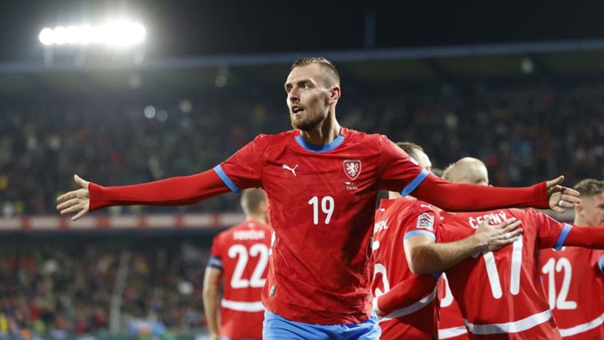 Chory double leads Czechs to 2-0 Nations League win over Albania