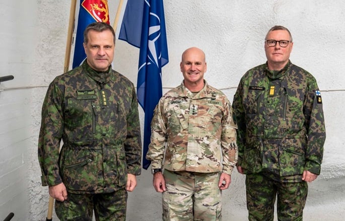 Supreme Allied Commander Europe visits Finland