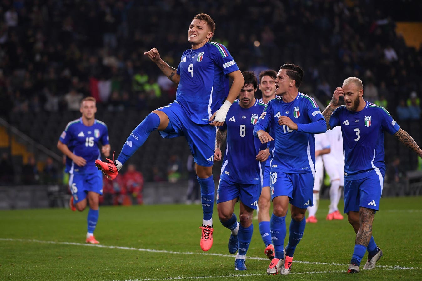 Nations League: Italy Dismantle Israel In Udine To Stay Top