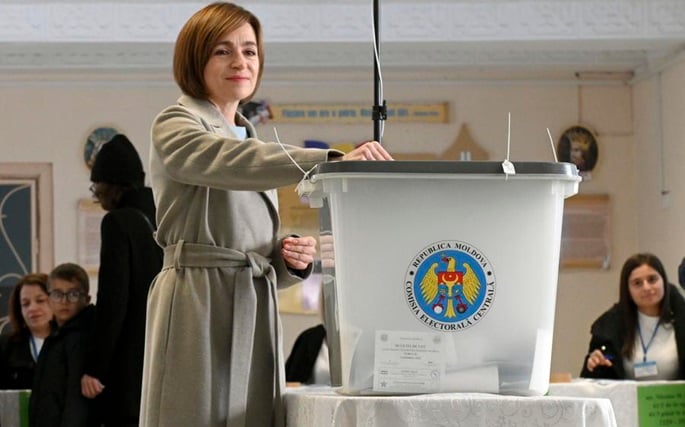 Sandu re-elected Moldova's President