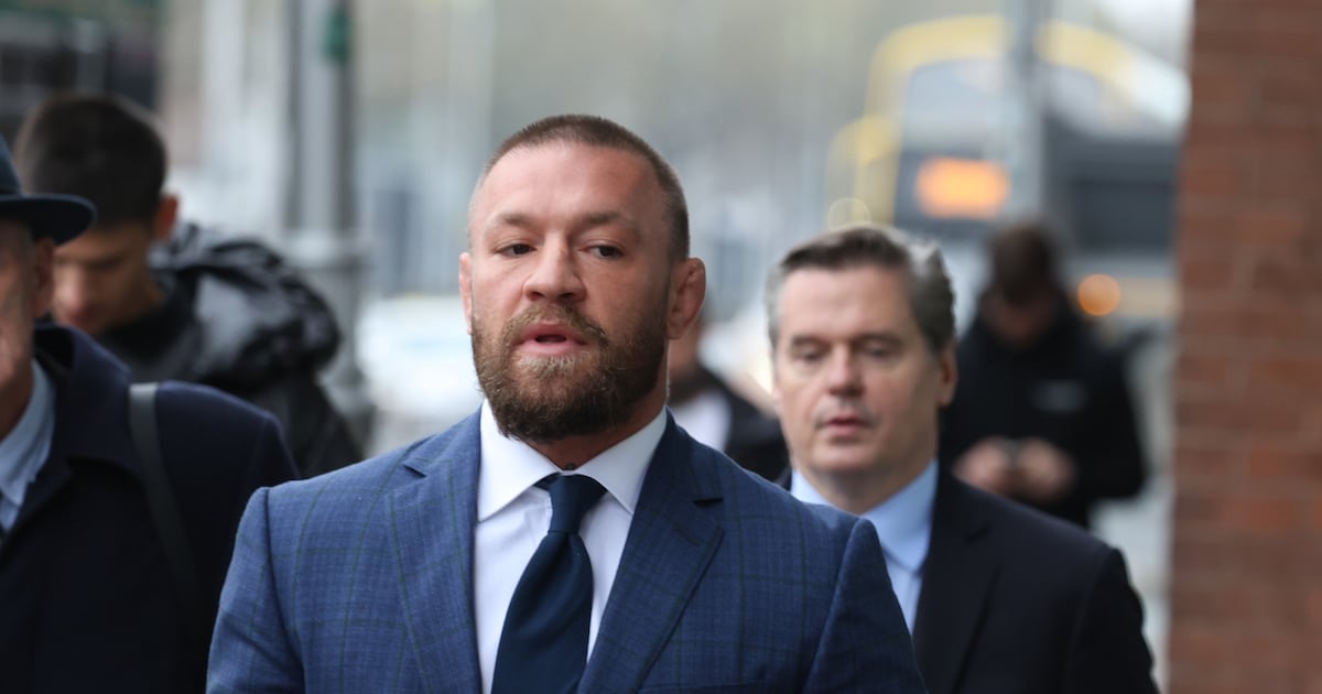 Conor McGregor had sex with a woman with such force a tampon was embedded in her vagina, jury told 