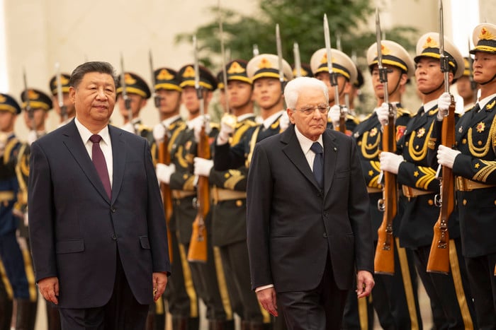 'Harmony needed amid great changes' Mattarella tells Xi