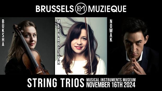 Win tickets to Brussels Muzieque string trio concert on 16 November