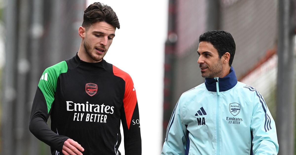 Mikel Arteta's ambitious Declan Rice plan after Arsenal star suffers injury blow