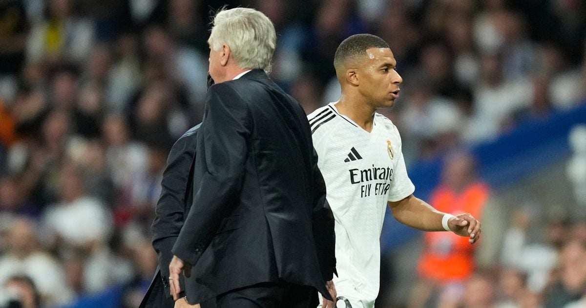 Kylian Mbappe 'unhappy with Carlo Ancelotti' as he tells friends of Real Madrid discontent