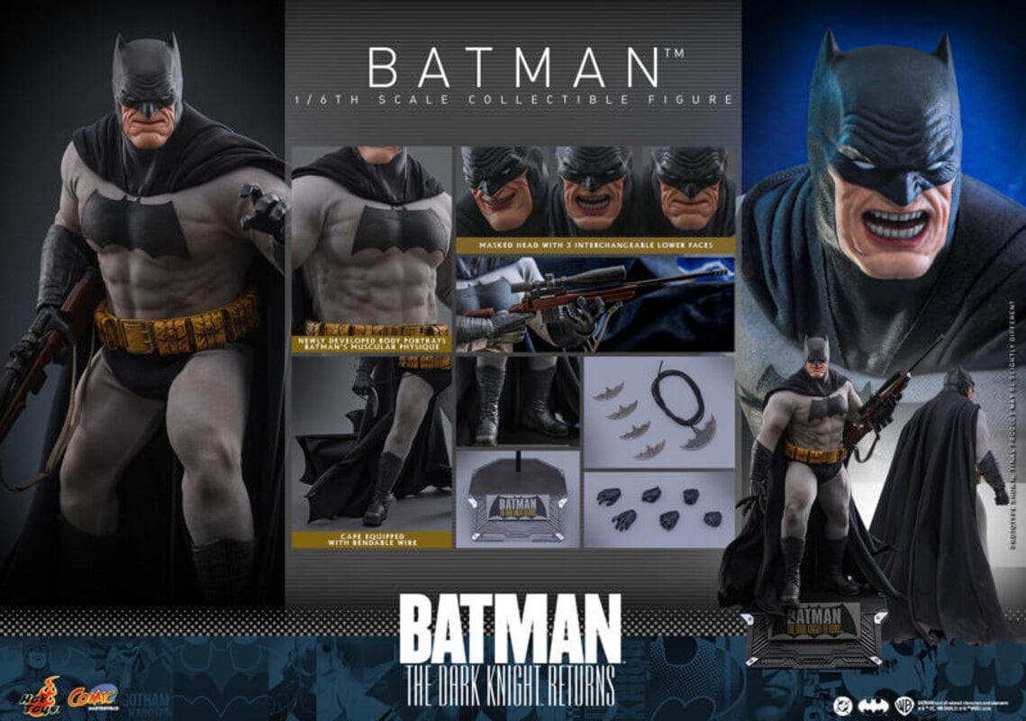 Pre-order Alert: Hot Toys Batman: The Dark Knight Returns: Batman 1/6th Scale Collectible Figure