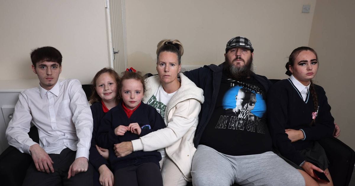 Irish family's Christmas heartbreak as they face spending festive season on the streets