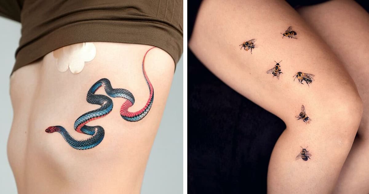 50 Amazingly Realistic Tattoos By Artist Dasol Kim