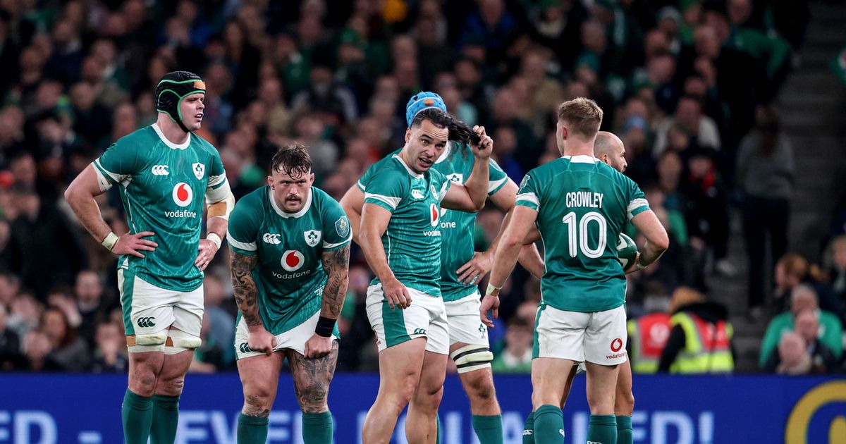 Ireland team slammed for 'embarrassing' celebration during New Zealand loss