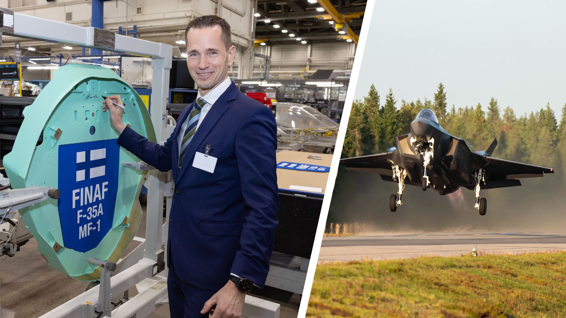 First F-35A Lightning II for Finland in Production