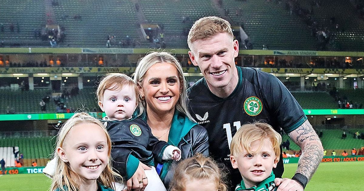 James McClean's wife Erin defends Ireland footballer over poppy controversy 