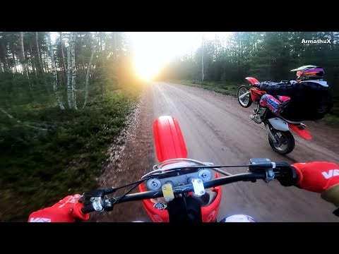 Honda CR85 &amp; Honda CRF150R (GoPro)