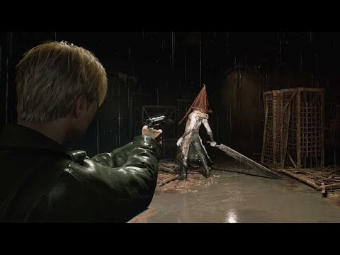 Pyramid Head Boss Fight &amp; Maria Flirts With James HARD - Silent Hill 2: Remake