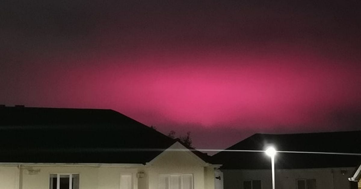 Dubliners thought they saw the 'Northern Lights' - but it was just a strawberry farm