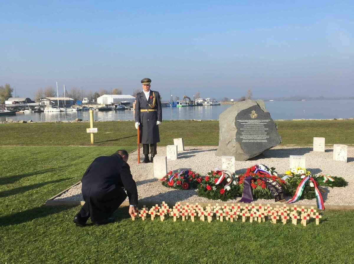 War veterans are honoured by Slovaks and expats at Remembrance Sunday service near Bratislava