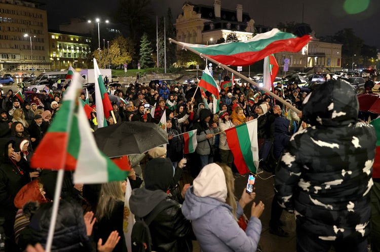 Velichie Holds Second Protest in Sofia over Election Results