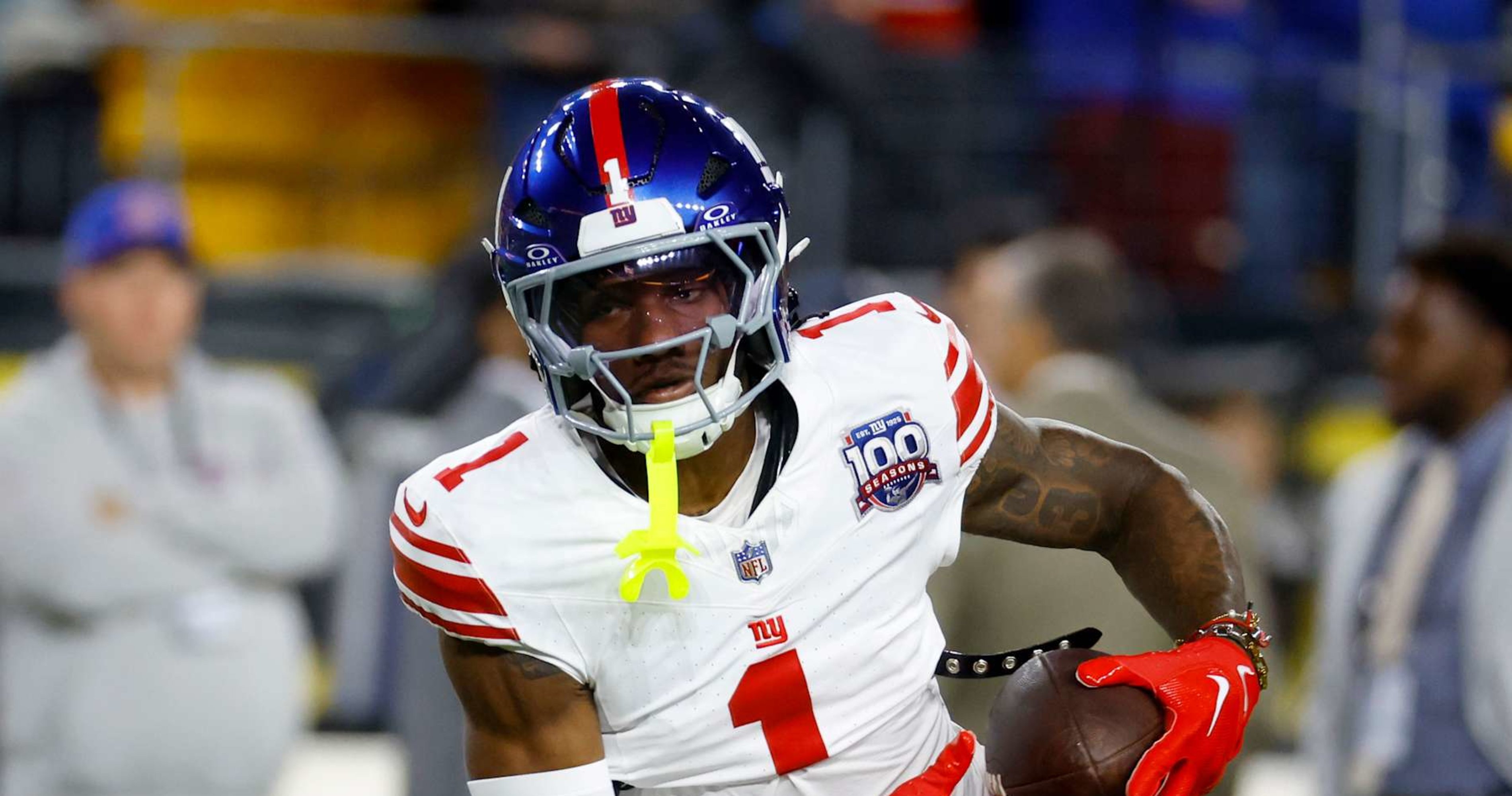 Video: Giants' Malik Nabers Reveals Advice to Tyrone Tracy Jr. After OT Fumble