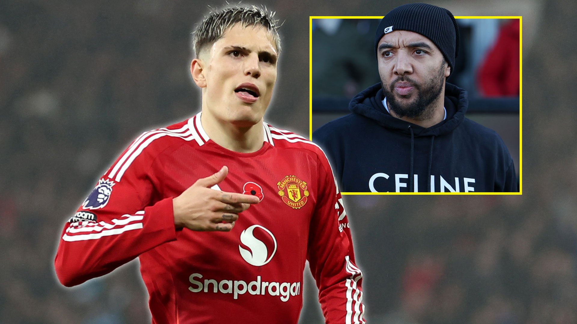 'Football isn't for you' -Troy Deeney rips into Alejandro Garnacho for refusing to celebrate