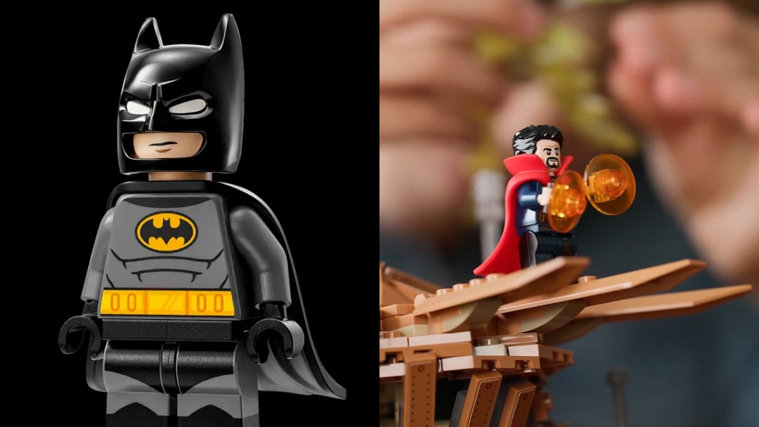 LEGO takes a page from '90s action figures by swapping out fabric capes for rubber