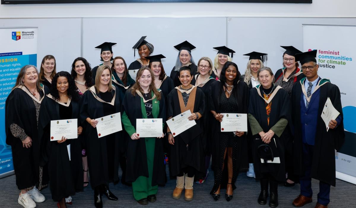 Donegal graduates from course on the impact of climate on women and communities
