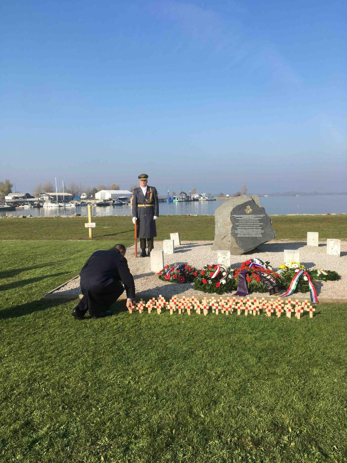 War veterans are honoured by Slovaks and expats at Remembrance Sunday service near Bratislava