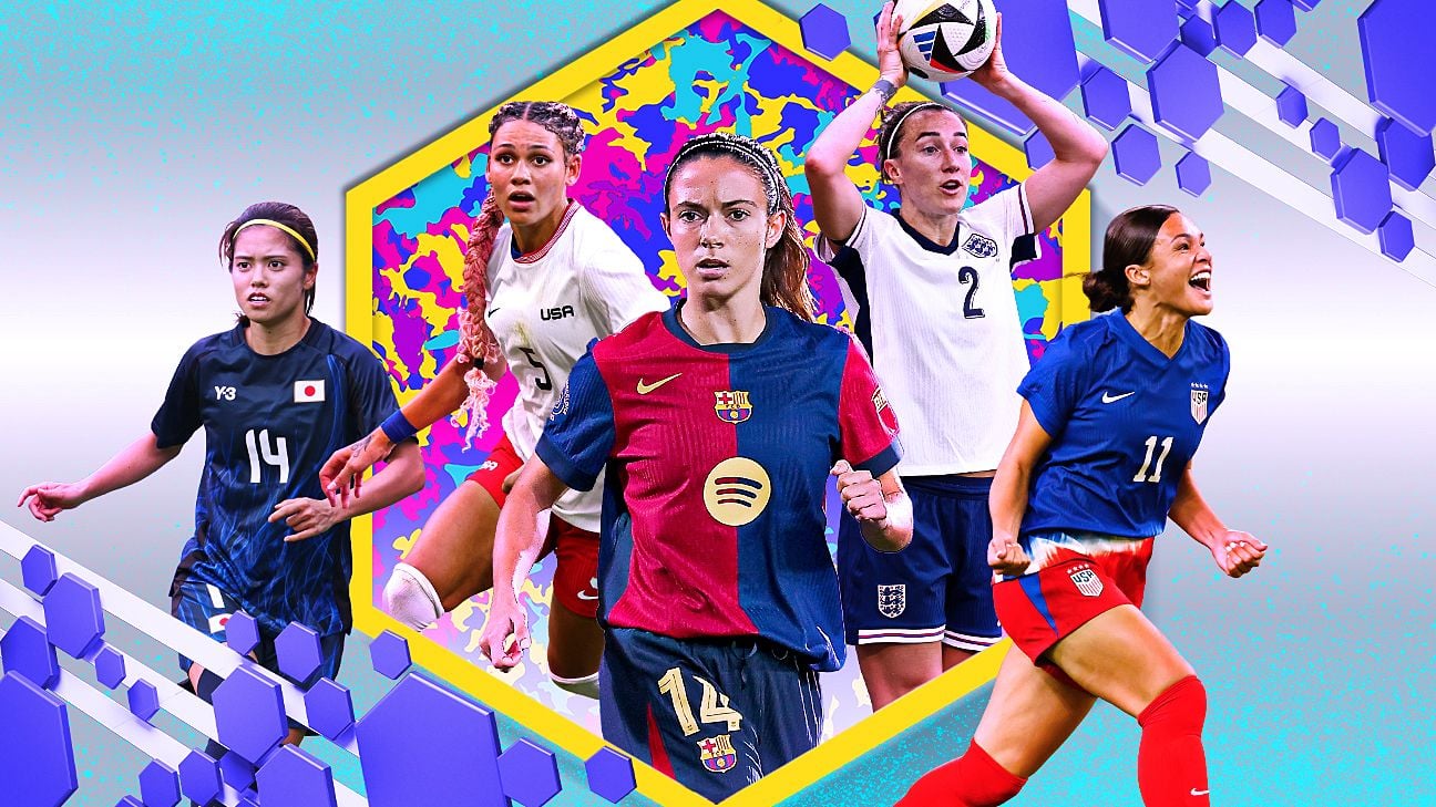 ESPN FC Women's Rank: Top 50 soccer players of 2024