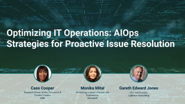 Optimizing IT Operations: AIOps Strategies for Proactive Issue Resolution