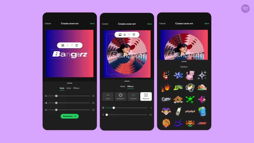 Spotify Now Let Users Create Custom Cover Art for Their Playlists